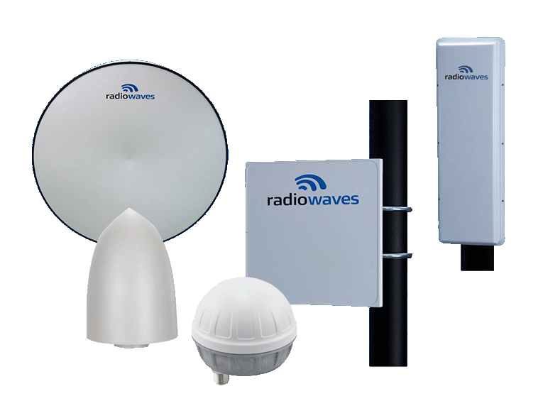 Radio Waves Antennas For Telecommunications Applications Image