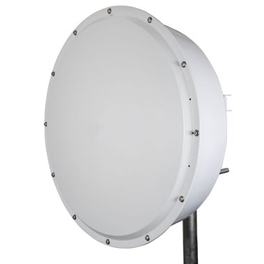 Deep Dish Parabolic Antenna, 4950 to 7125 MHz, 30 dBi, 2 x 2 MIMO, 2 foot, RP-SMA