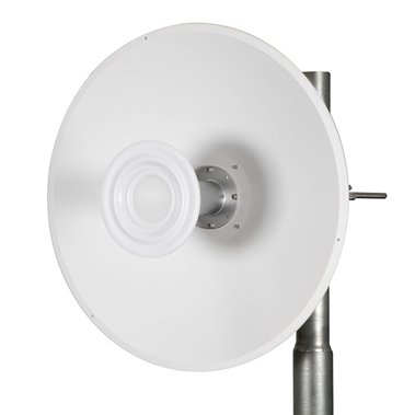 Parabolic Antenna, 4950 to 7125 MHz, 25 dBi, 2 x 2 MIMO, 1 foot, RP-SMA