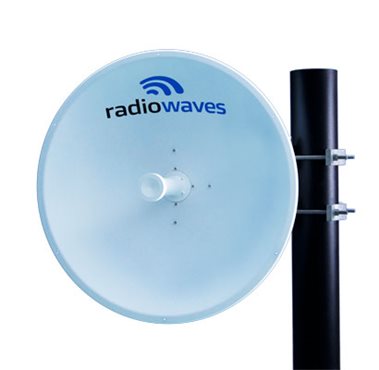 Dual-band microwave antennas for high-capacity 5G microwave links